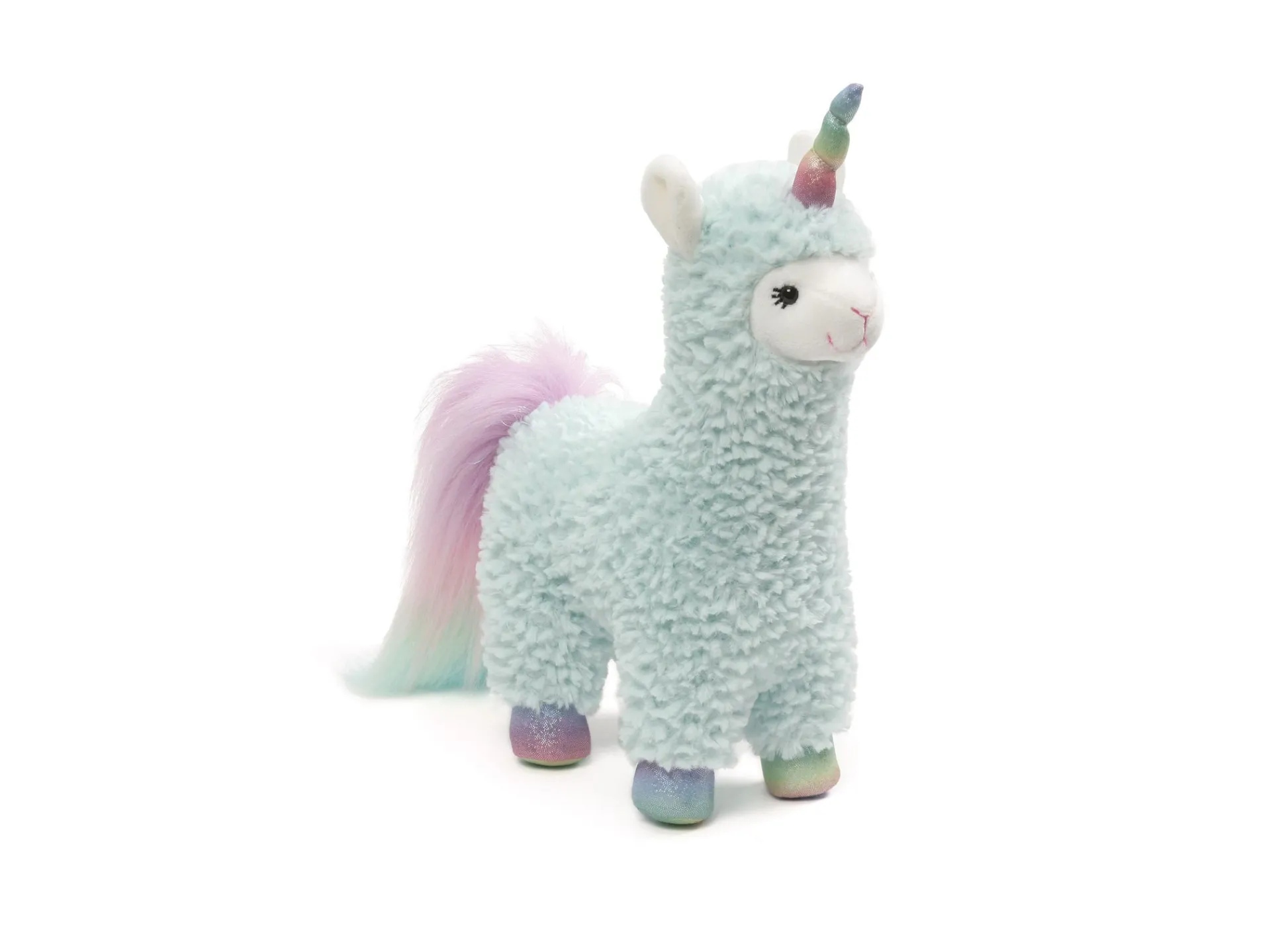 Macy's - Supplier Gund Cotton Candy 11 inch Llamacorn Plush Toy - Pastel Turquoise* Stuffed Animals|Stuffed Animals & Plush Toys