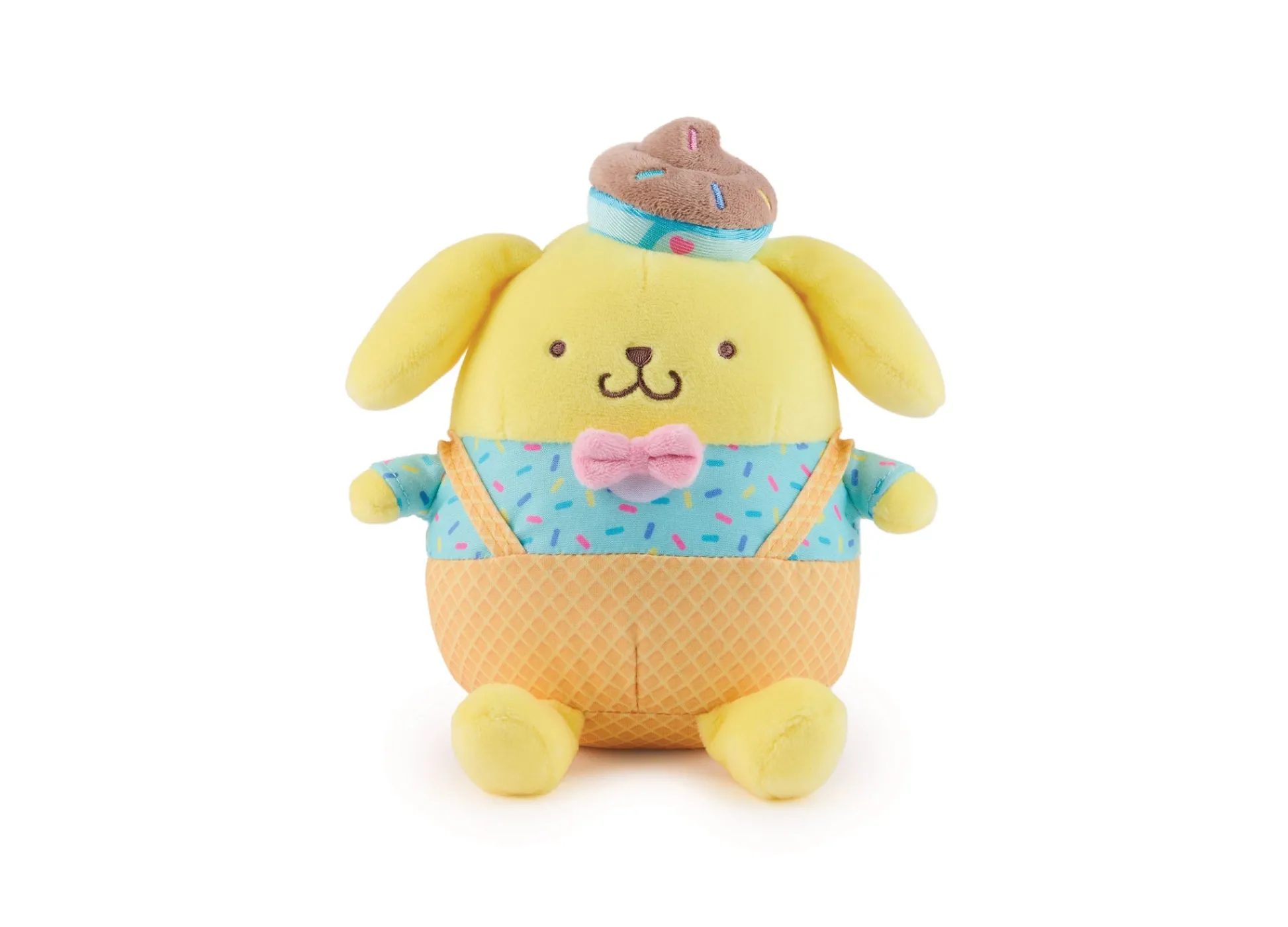Macy's - Supplier Gund Sanrio Ice Cream Pompompurin Plush, 6-inch Hello Kitty Series* Stuffed Animals|Stuffed Animals & Plush Toys
