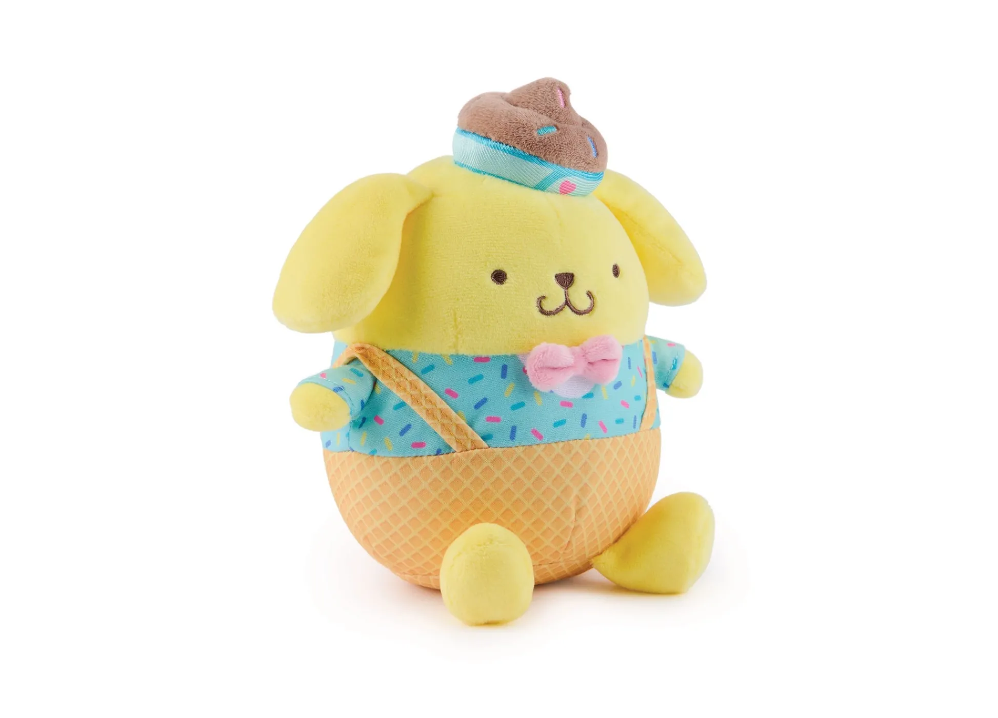Macy's - Supplier Gund Sanrio Ice Cream Pompompurin Plush, 6-inch Hello Kitty Series* Stuffed Animals|Stuffed Animals & Plush Toys