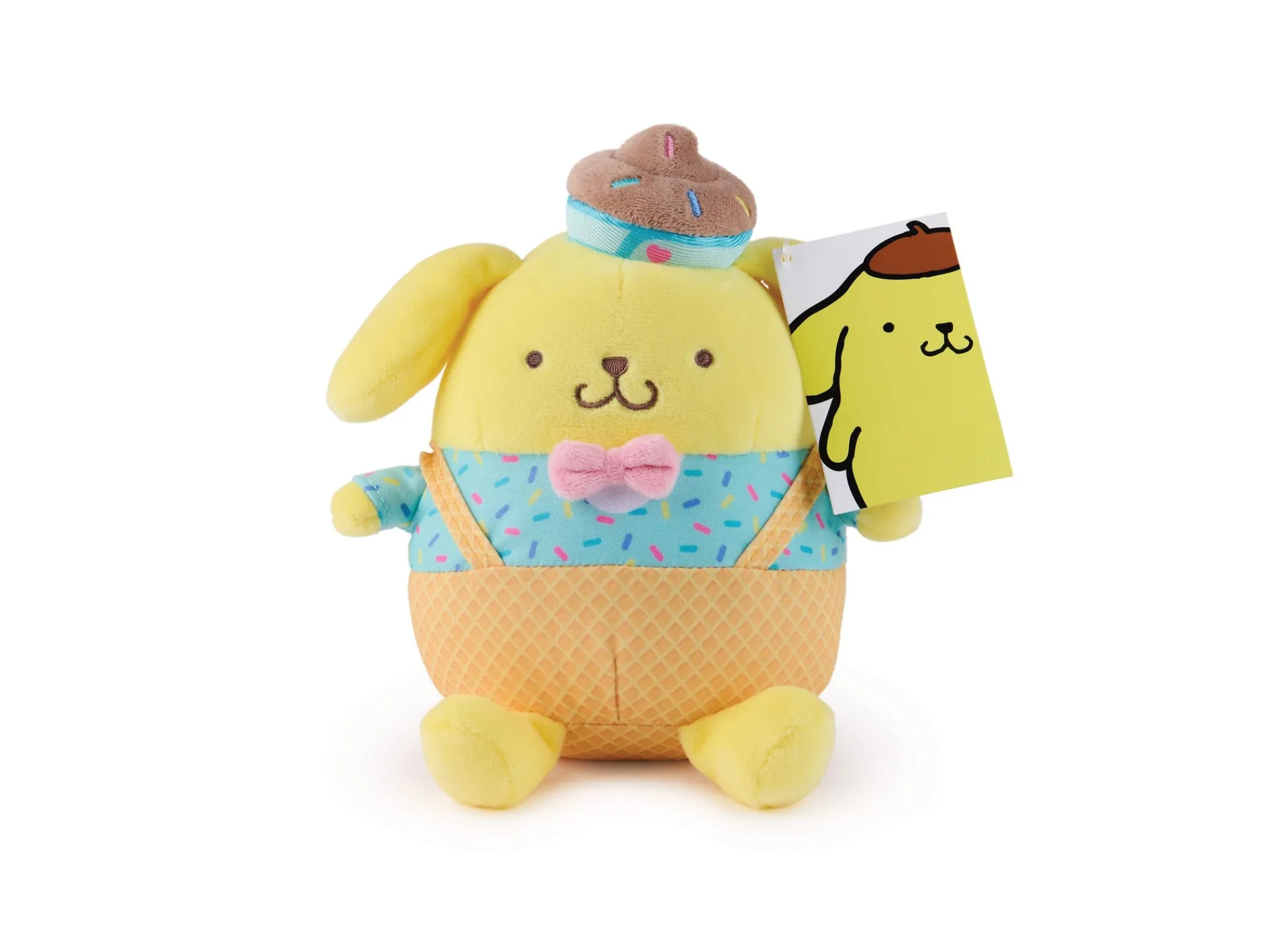 Macy's - Supplier Gund Sanrio Ice Cream Pompompurin Plush, 6-inch Hello Kitty Series* Stuffed Animals|Stuffed Animals & Plush Toys