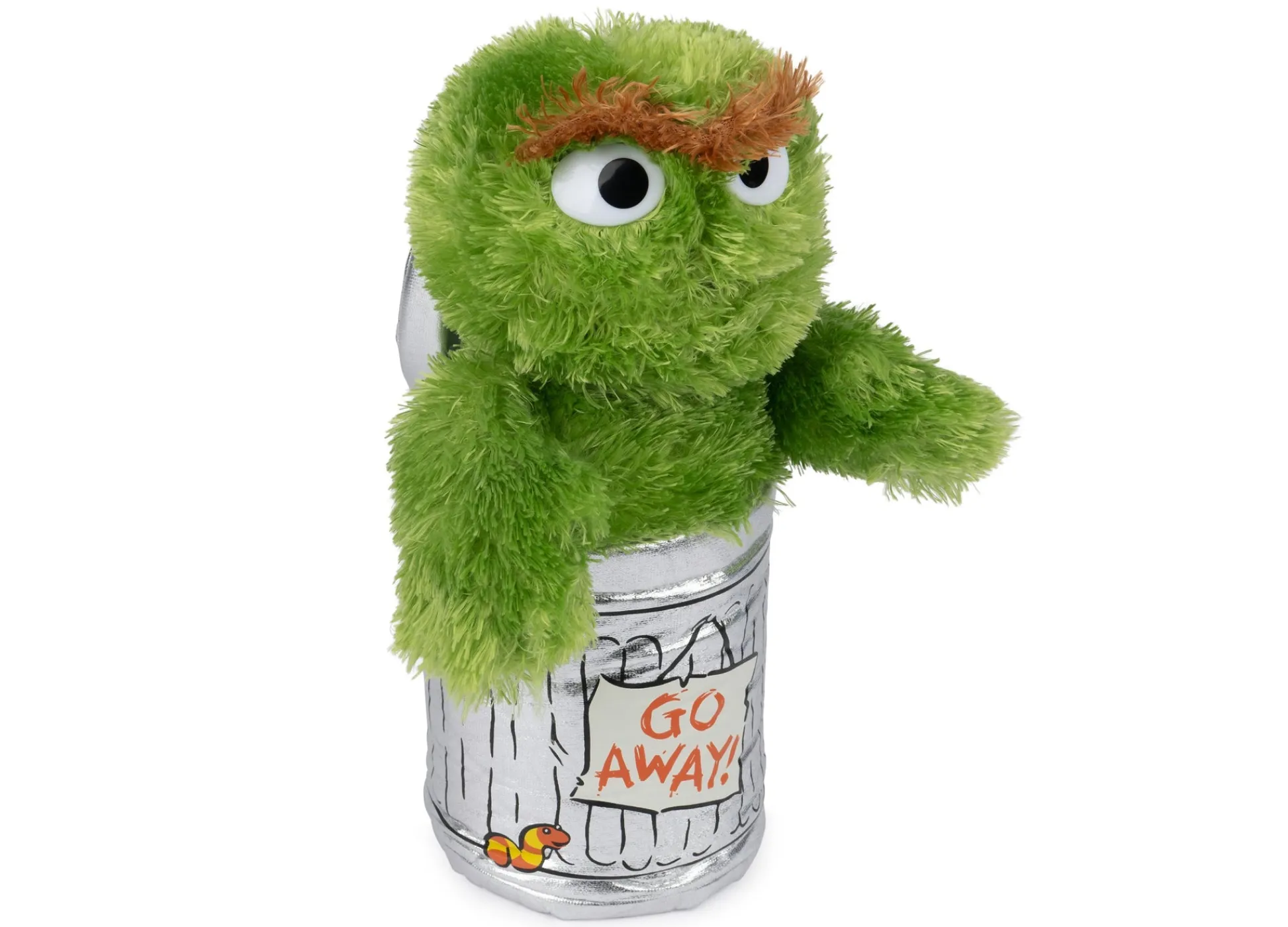 Macy's - Supplier GUND Sesame Street 10 inch Oscar the Grouch Plush with Slimey* Preschool Pals|Social & Emotional Skills