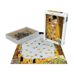 AreYouGame Gustav Klimt The Kiss Jigsaw Puzzle - 1000 pc* Puzzles