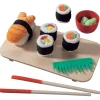 HABA USA HABA Biofino Sushi Set - Soft Play Food for Kids* Kitchens & Play Food|Dress Up