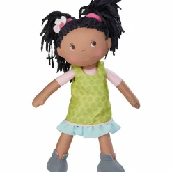 HABA USA HABA Cari 12-inch Soft Doll with Pigtails and Spring Dress* Baby Dolls|Stuffed Animals & Plush Toys