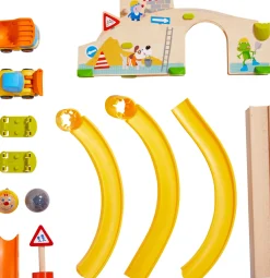 HABA USA HABA Kullerbu Construction Site Play Track Starter Set - Interactive Toy* Preschool Vehicles|Preschool Education Toys & Activities