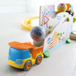 HABA USA HABA Kullerbu Construction Site Play Track Starter Set - Interactive Toy* Preschool Vehicles|Preschool Education Toys & Activities