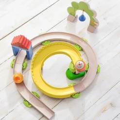 HABA USA HABA Kullerbu Spiral 26 Piece Starter Track Set - Interactive Play System* Preschool Vehicles|Preschool Education Toys & Activities