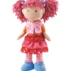 HABA USA HABA Lilli-Lou 12-inch Soft Doll with Pink Chenille Hair* Fashion Dolls|Stuffed Animals & Plush Toys