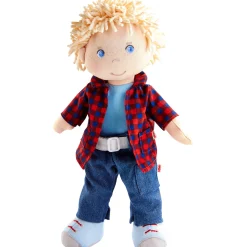 HABA USA HABA Nick 12-Inch Adventure-Ready Soft Doll with Blue Eyes* Social & Emotional Skills|Fashion Dolls