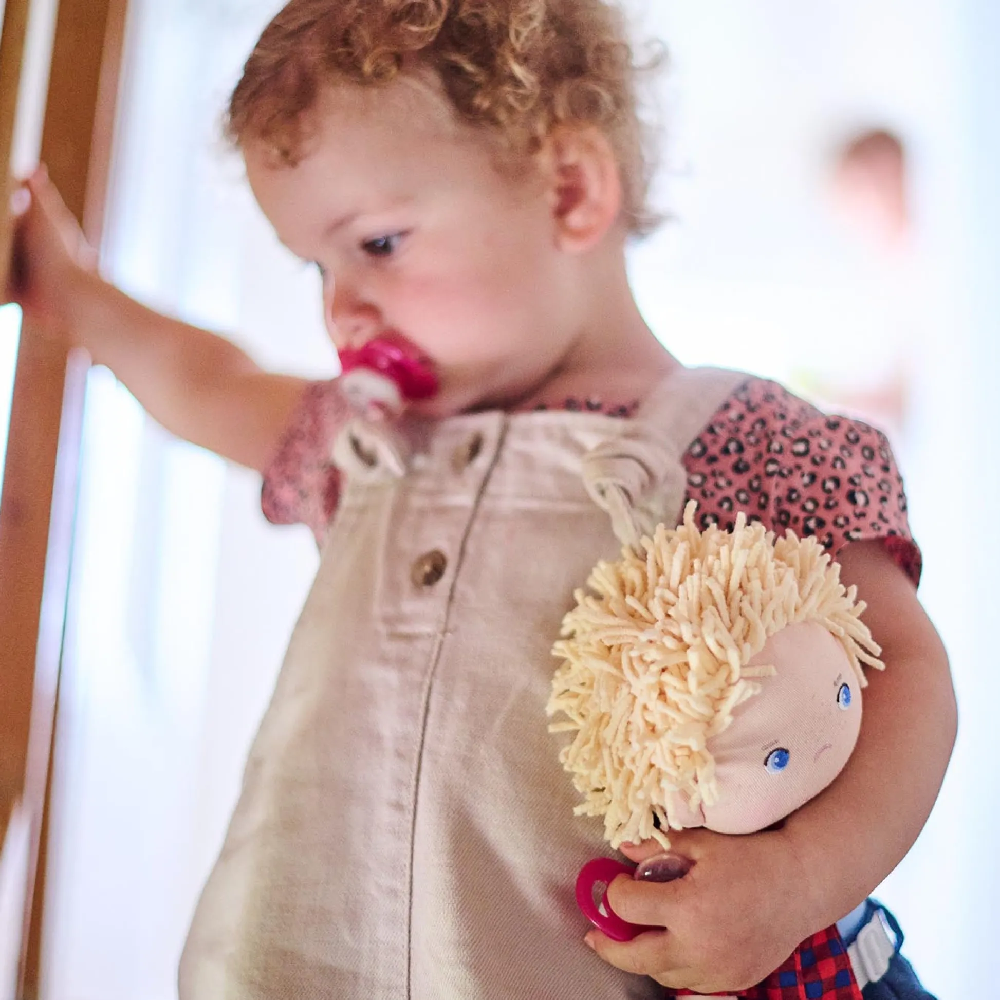 HABA USA HABA Nick 12-Inch Adventure-Ready Soft Doll with Blue Eyes* Social & Emotional Skills|Fashion Dolls
