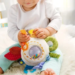 HABA USA HABA Rainbow Teether Cuddly Activity Toy ‚Äì Multicolor* Rattlers & Teethers