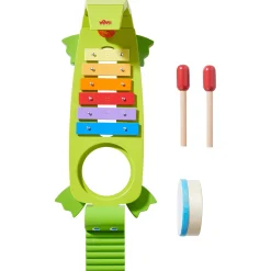 HABA USA HABA Symphony Croc Colorful Wooden Musical Toy Set* Preschool Education Toys & Activities