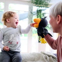 HABA USA HABA Theo the Raven Interactive Glove Puppet* Puppets & Puppet Theaters|Dress Up