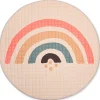 Flat River Group Hakuna Matte Quilted Playmat - Boho Rainbow Extravaganza* Developmental Toys