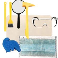 Educators Resource HamiltonBuhl Paleo Hunter Dig Kit - Complete Dinosaur Excavation Set for STEAM Learning* Science & Discovery