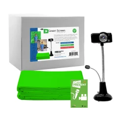 Educators Resource HamiltonBuhl STEAM Green Screen Production Kit - Complete Video Creation Set* Technology Toys