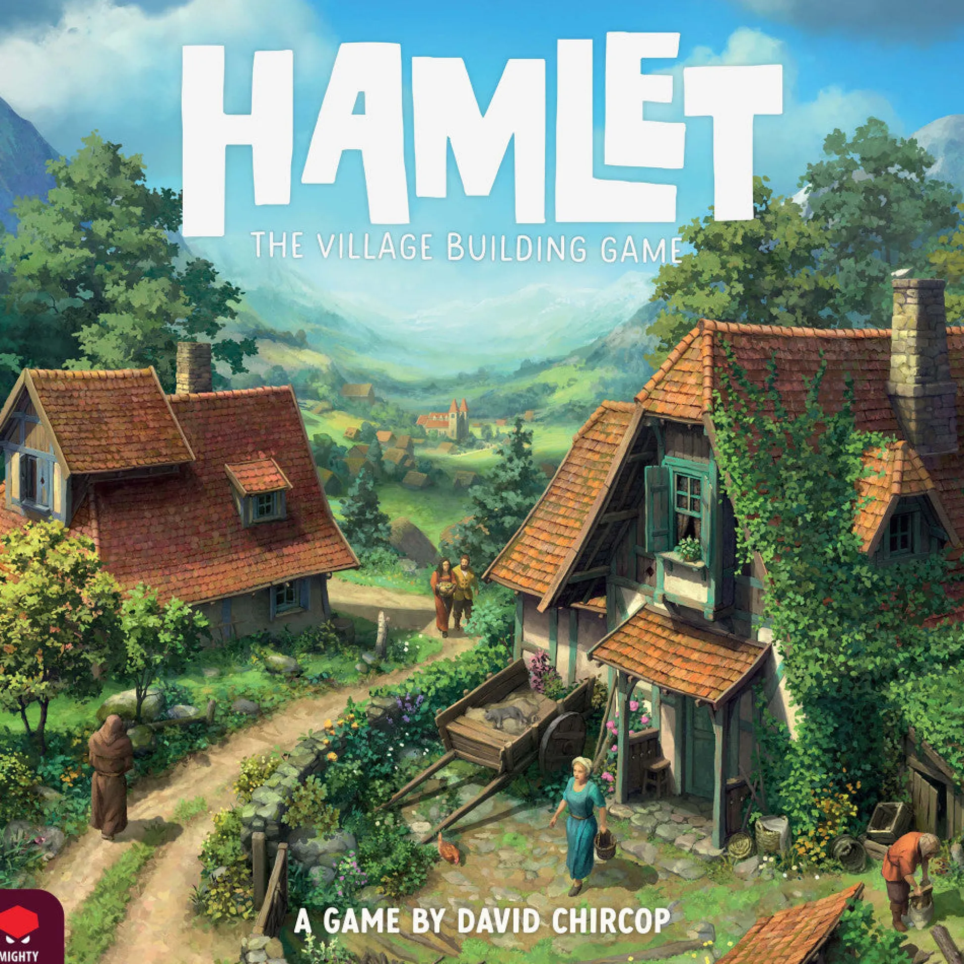 Flat River Group Hamlet: The Village Building Game - Strategic Play for Ages 10+* Board Games|Role-Playing Games