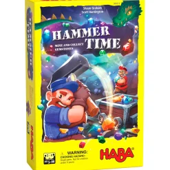 HABA USA Hammer Time Sparkle Mountain Gemstone Adventure Game* Board Games|Role-Playing Games
