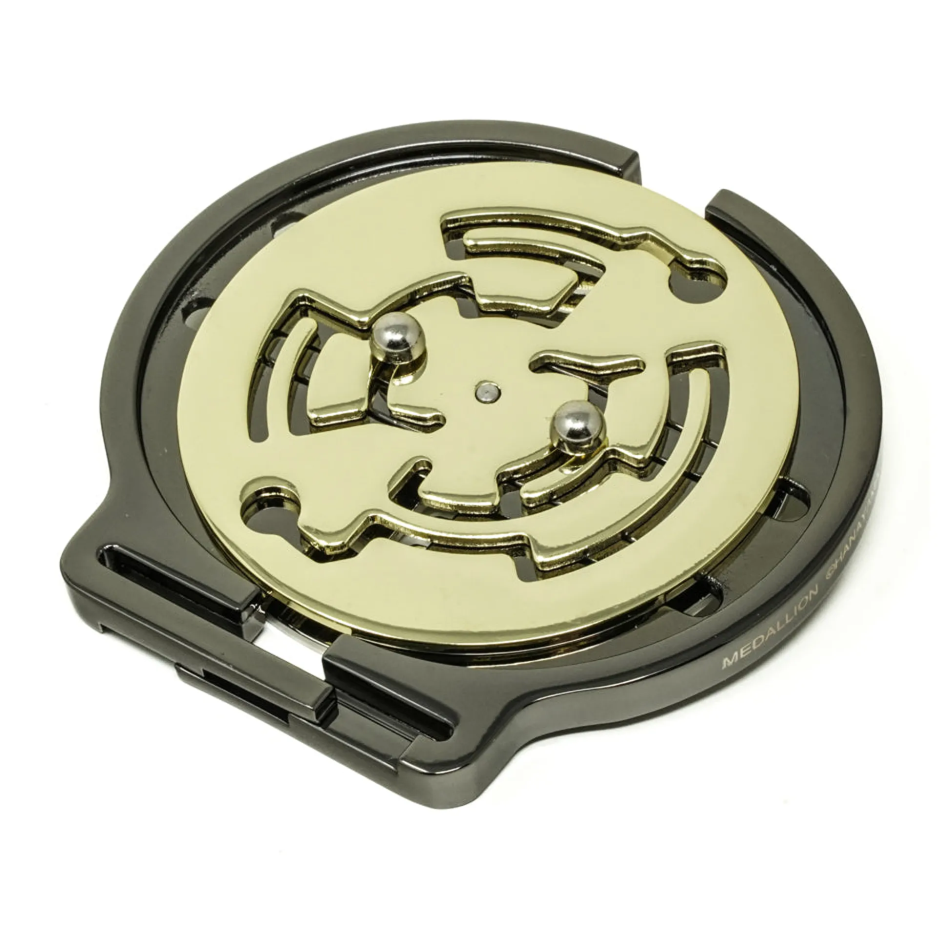 AreYouGame Hanayama Cast Medallion Puzzle - Level 5 Difficulty, Metal Maze* Puzzles