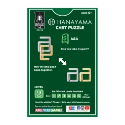 AreYouGame Hanayama Level 2 Cast Puzzle - A&A Challenge* Puzzles