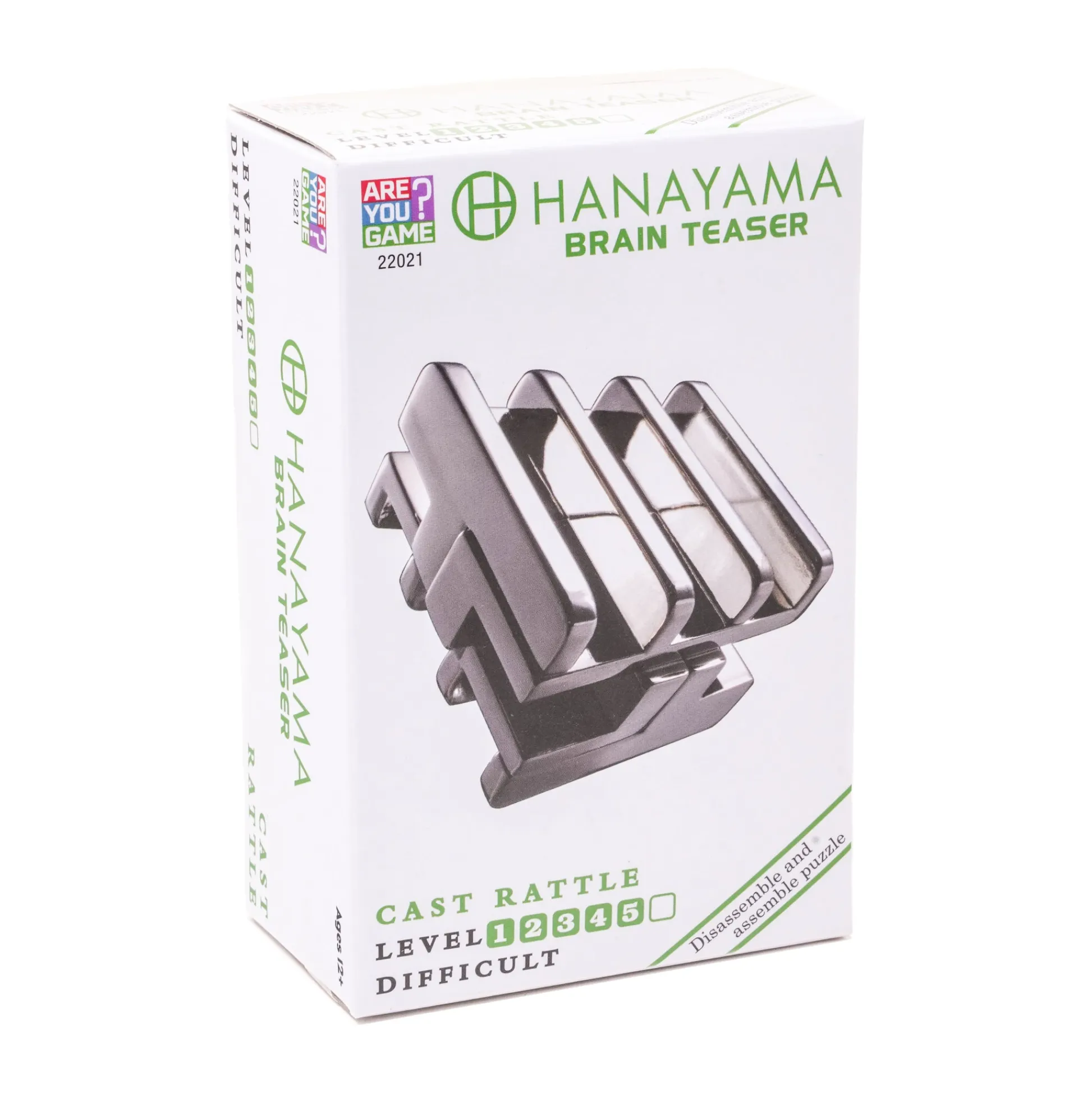 AreYouGame Hanayama Level 5 Cast Puzzle - Rattle Challenge* Puzzles