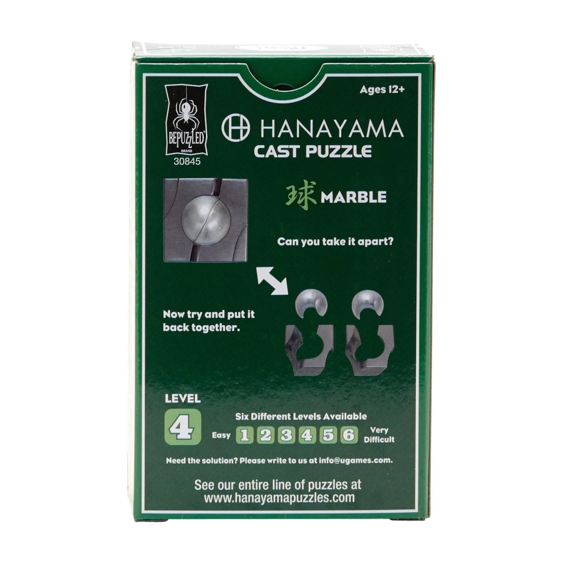 AreYouGame Hanayama Level 4 Cast Puzzle - Marble Challenge* Puzzles