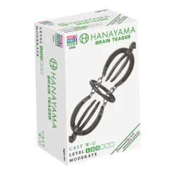AreYouGame Hanayama Level 3 Cast Puzzle - W-U: Master the Challenge!* Puzzles