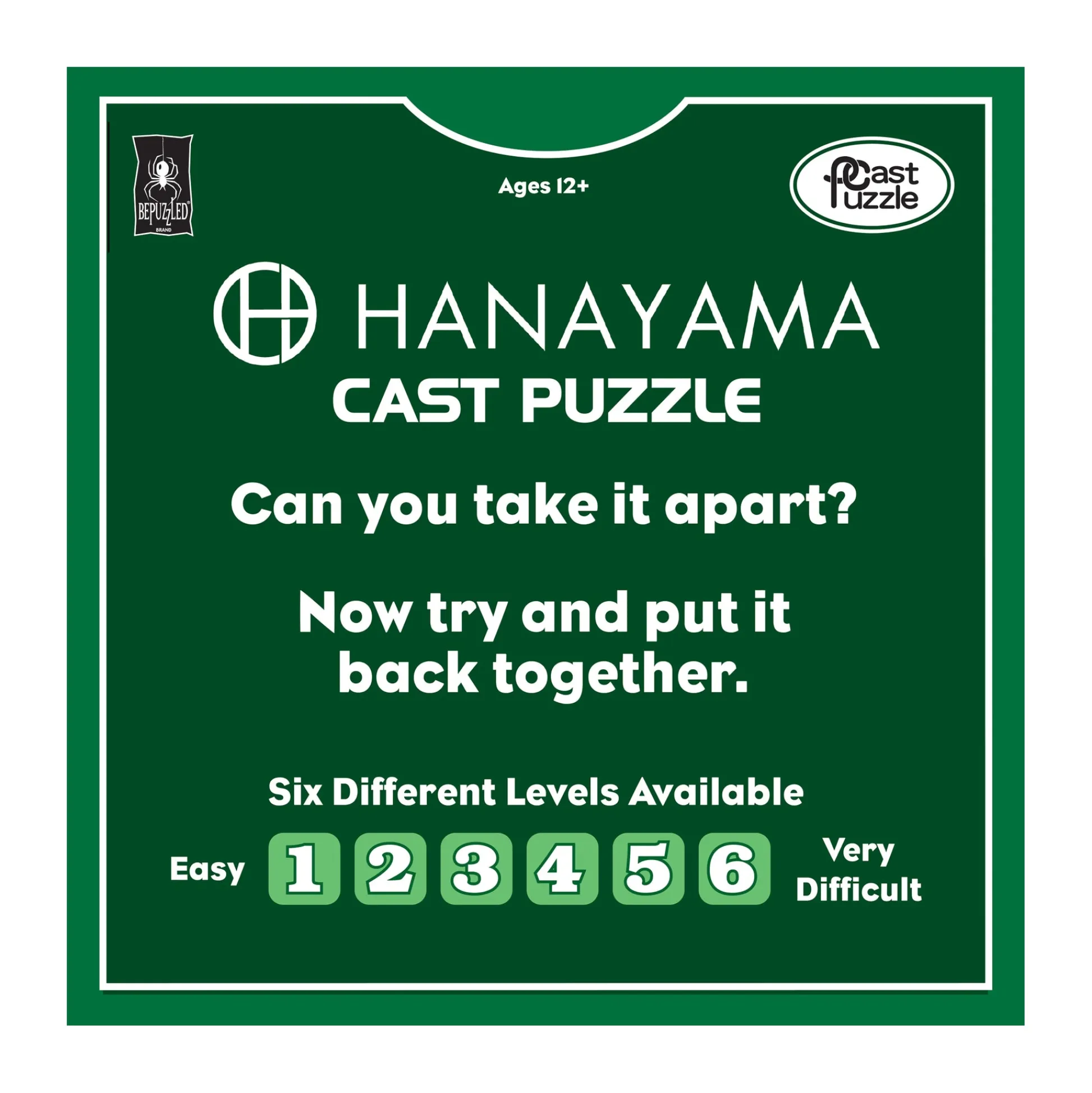 AreYouGame Hanayama Level 3 Cast Puzzle - Tantalizing Dice Challenge* Puzzles