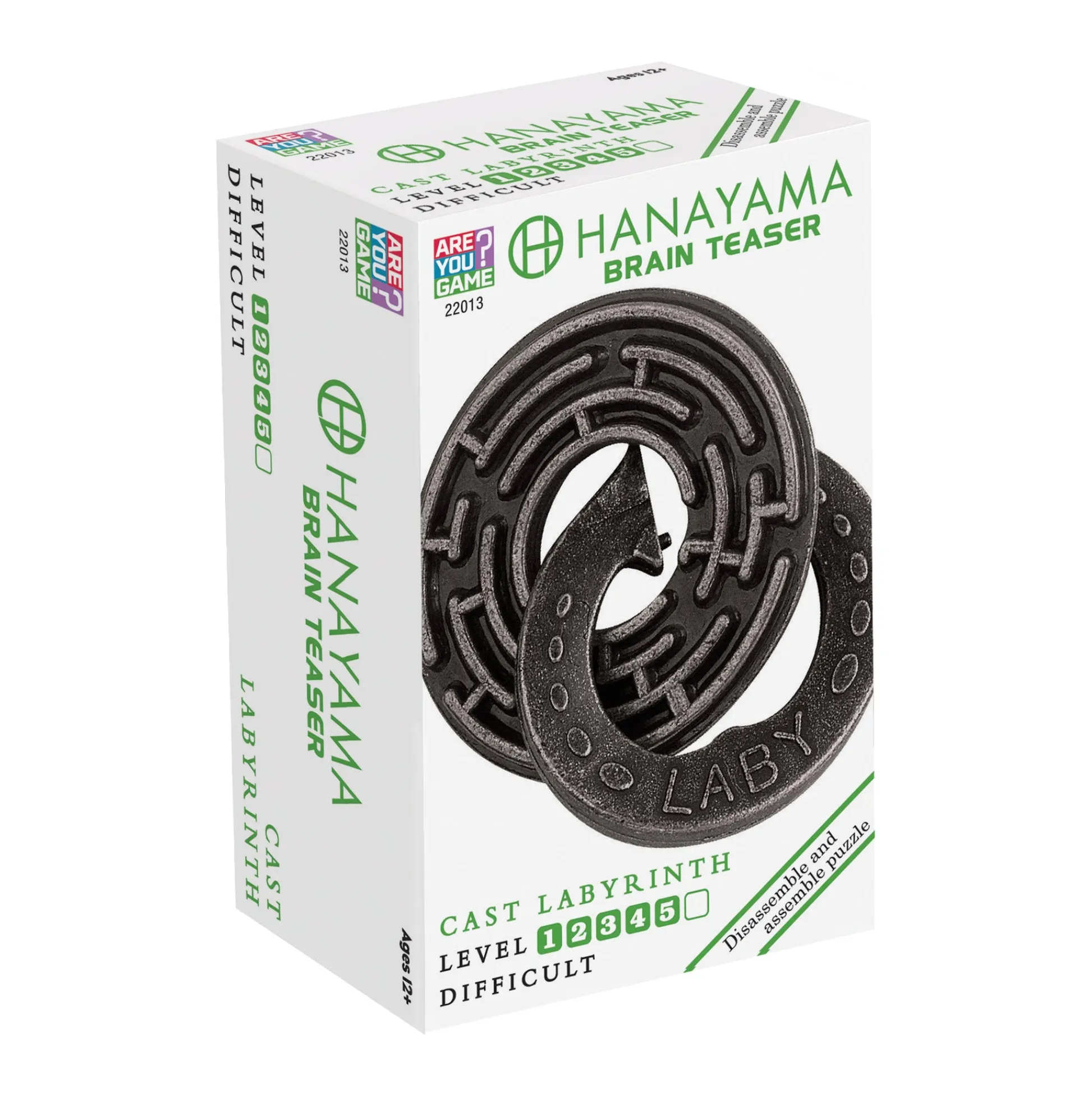 AreYouGame Hanayama Level 5 Cast Puzzle - Labyrinth* Puzzles