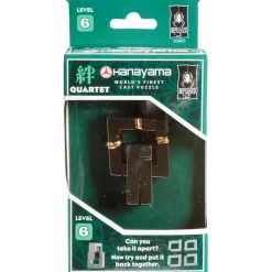 AreYouGame Hanayama Level 6 Cast Puzzle - Quartet Challenge* Puzzles