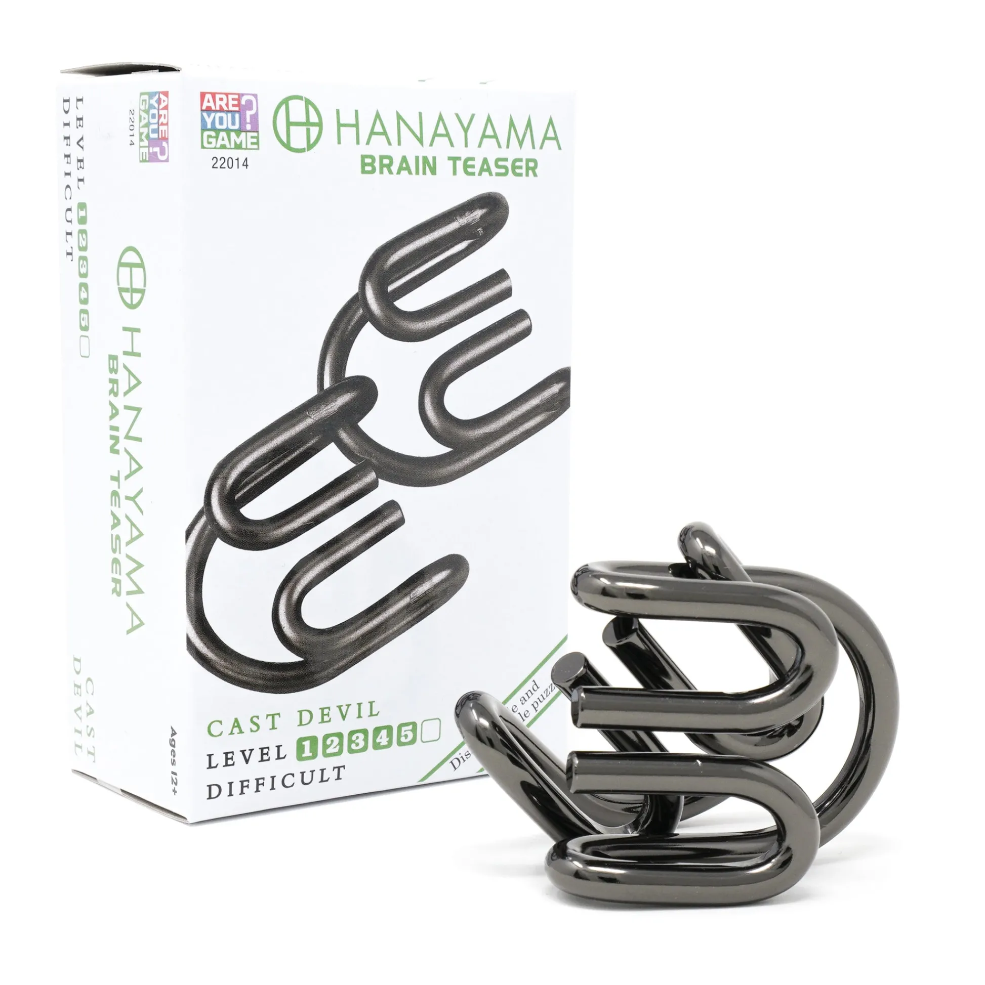 AreYouGame Hanayama Level 5 Cast Puzzle - Devil* Puzzles