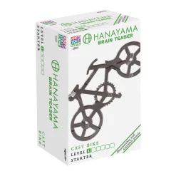 AreYouGame Hanayama Level 1 Cast Puzzle - Bike, Master Your Paths* Puzzles