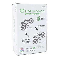 AreYouGame Hanayama Level 1 Cast Puzzle - Bike, Master Your Paths* Puzzles