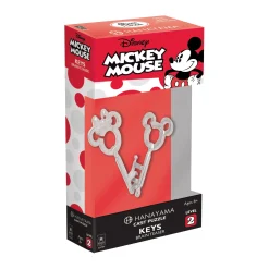 AreYouGame Hanayama Level 2 Disney Mickey Mouse: Mickey/Minnie Keys Cast Puzzle* Puzzles