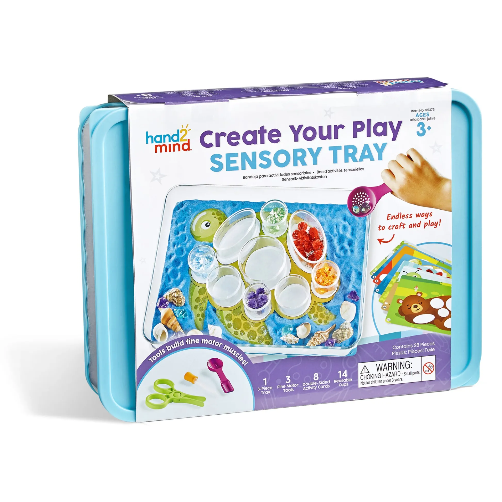 Educators Resource Hand2Mind Create Your Play Sensory Exploration Tray Kit* Preschool Education Toys & Activities