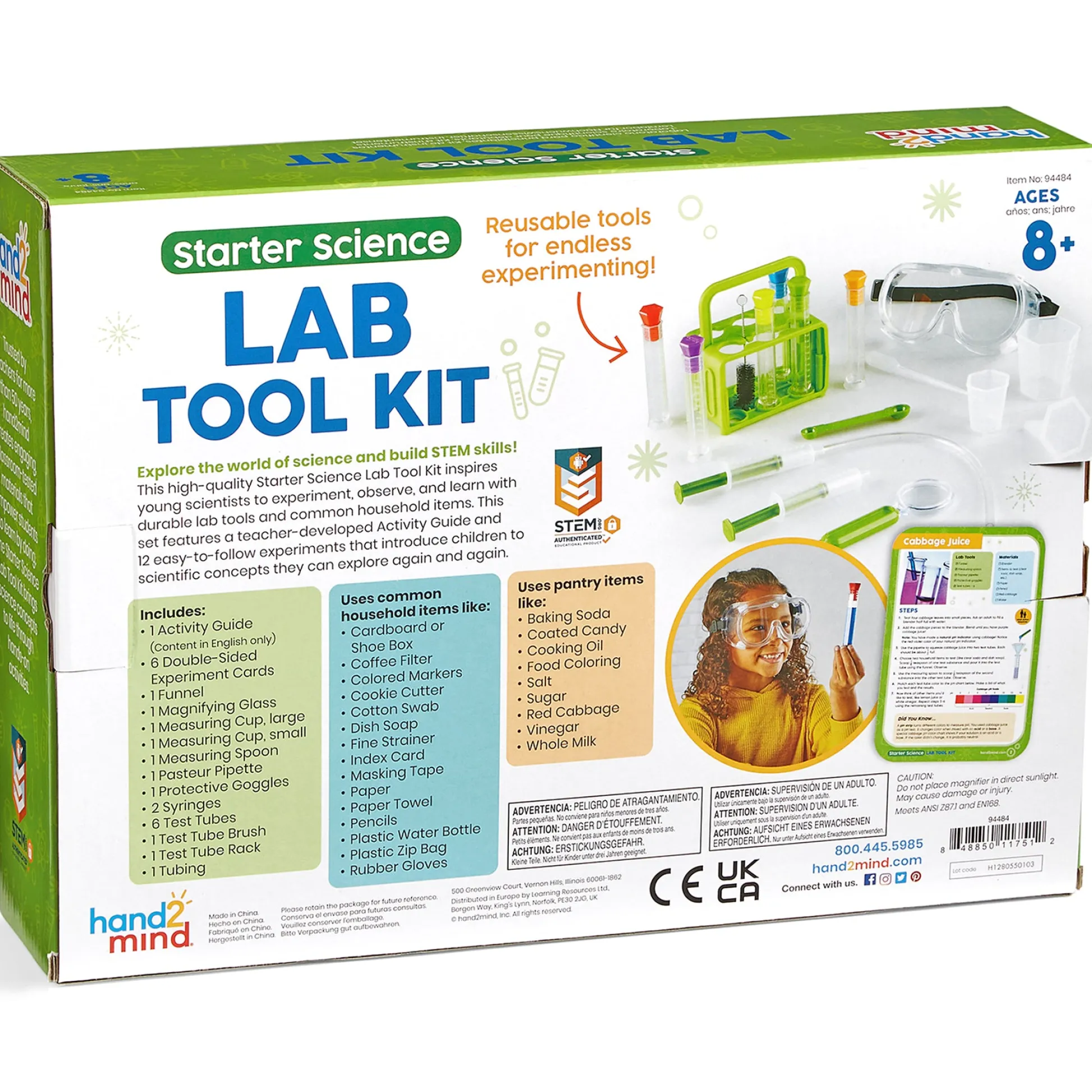 Educators Resource Hand2Mind Deluxe Young Scientist Adventure Lab Kit* Science & Discovery