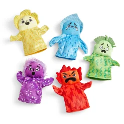 Educators Resource Hand2Mind Feelings Family Emotion Exploration Puppet Set* Puppets & Puppet Theaters|Dress Up