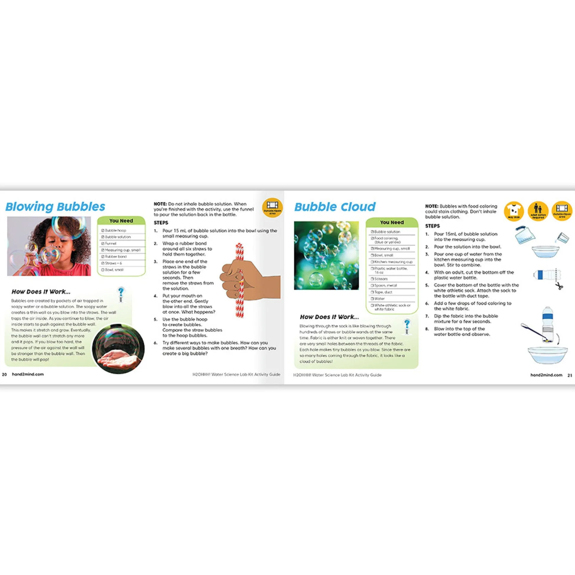Educators Resource Hand2Mind H2Ohhh! Water Science Exploration Kit for Kids* Science & Discovery