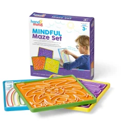 Educators Resource Hand2Mind Mindful Maze Set - Breathe & Play Guided Experience* Social & Emotional Skills|Preschool Education Toys & Activities