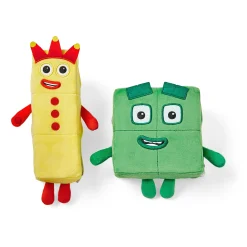 Educators Resource Hand2Mind Numberblocks 3 & 4 Playful Pals Plush - Yellow & Green* Stuffed Animals|Stuffed Animals & Plush Toys