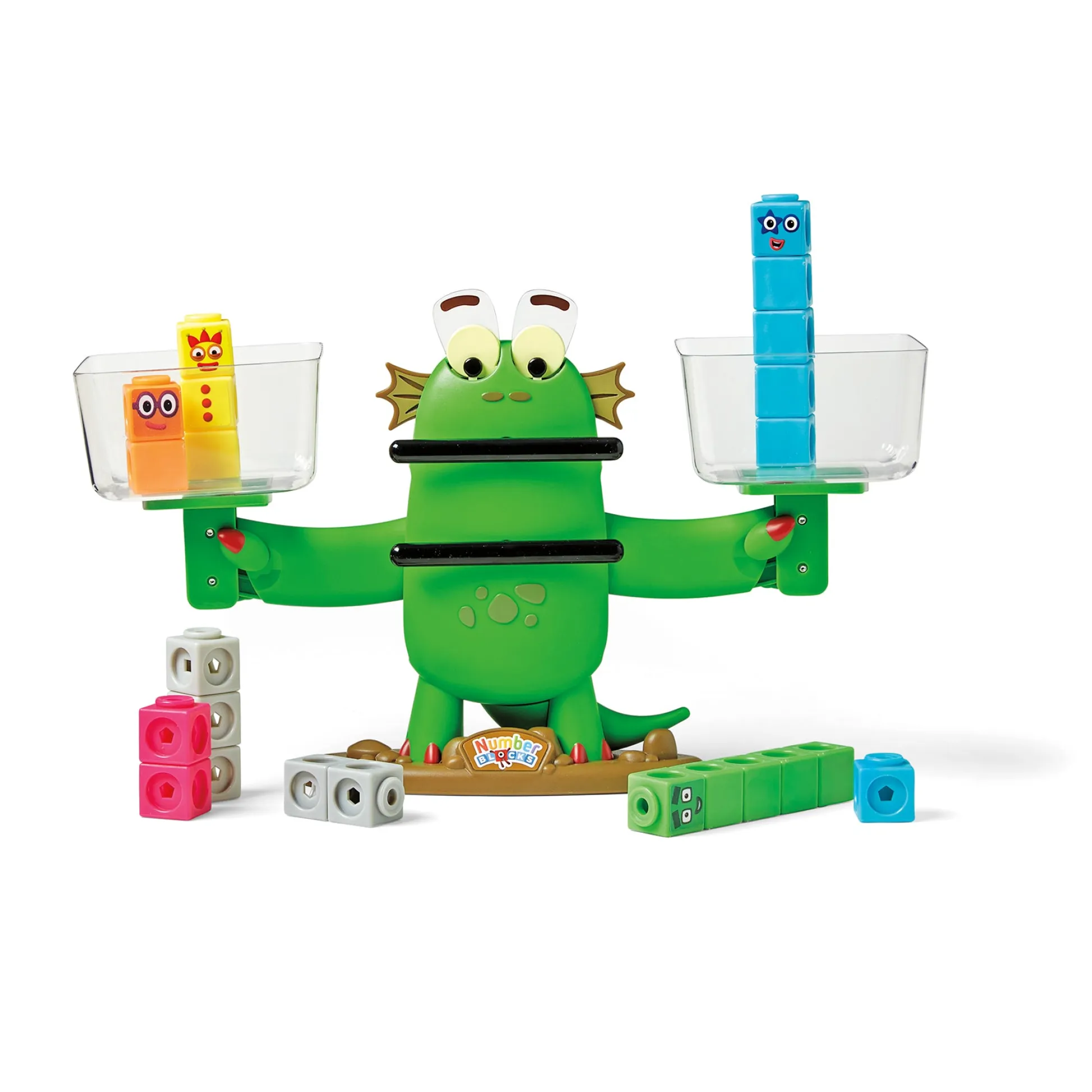 Educators Resource Hand2Mind Numberblocks Blockzilla Balance Activity Set - Educational Math Toy* Preschool Education Toys & Activities