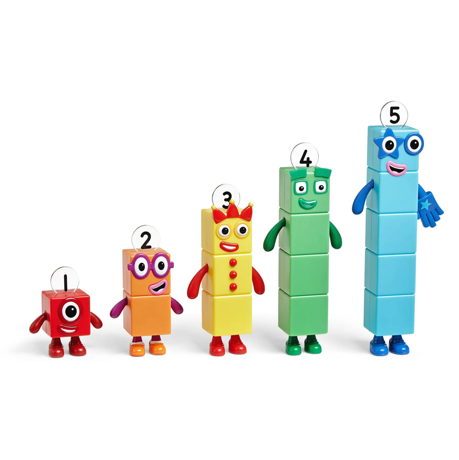 Educators Resource Hand2Mind Numberblocks Friends One to Five - Colorful Math Learning Set* Preschool Education Toys & Activities