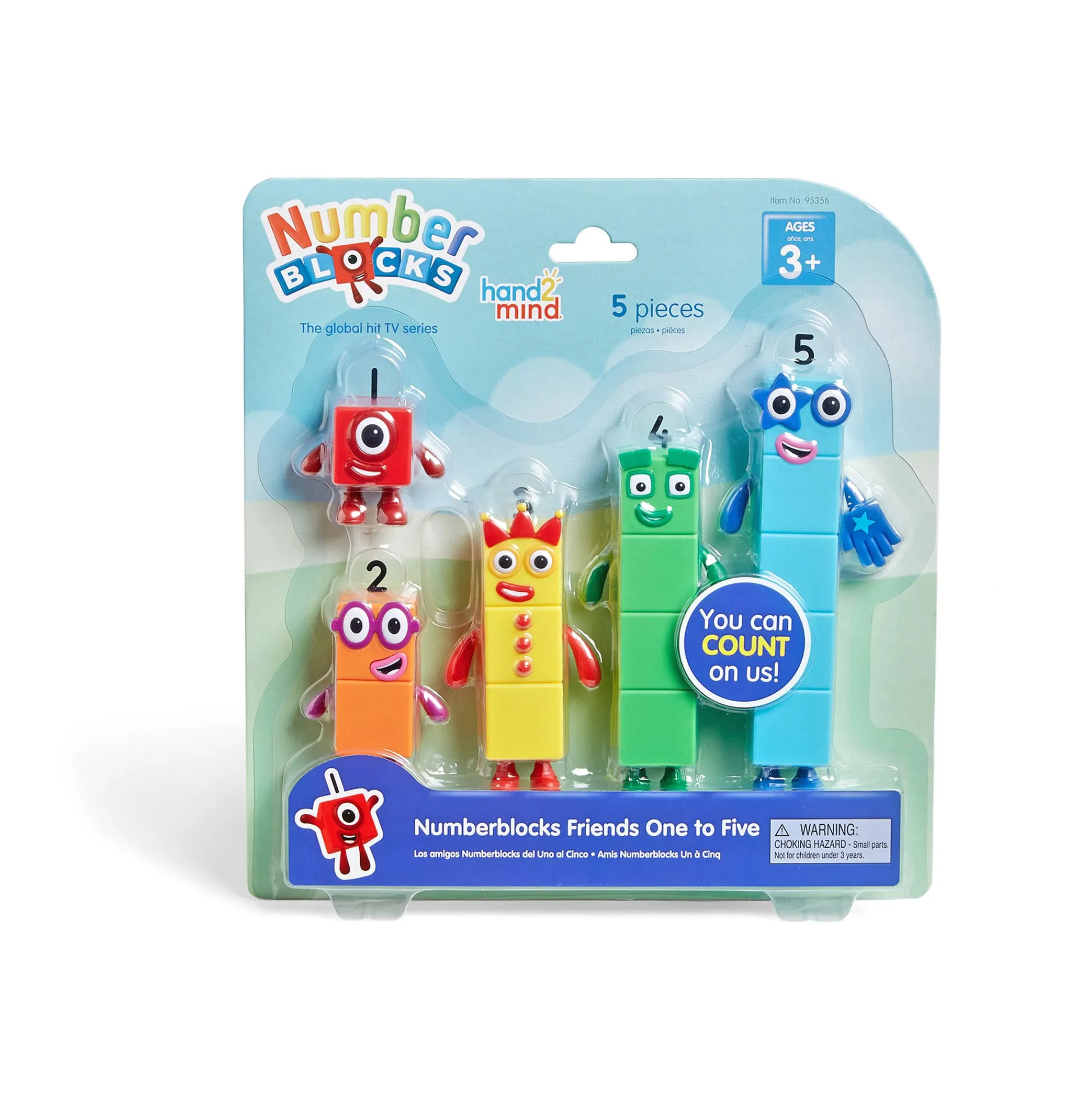 Educators Resource Hand2Mind Numberblocks Friends One to Five - Colorful Math Learning Set* Preschool Education Toys & Activities
