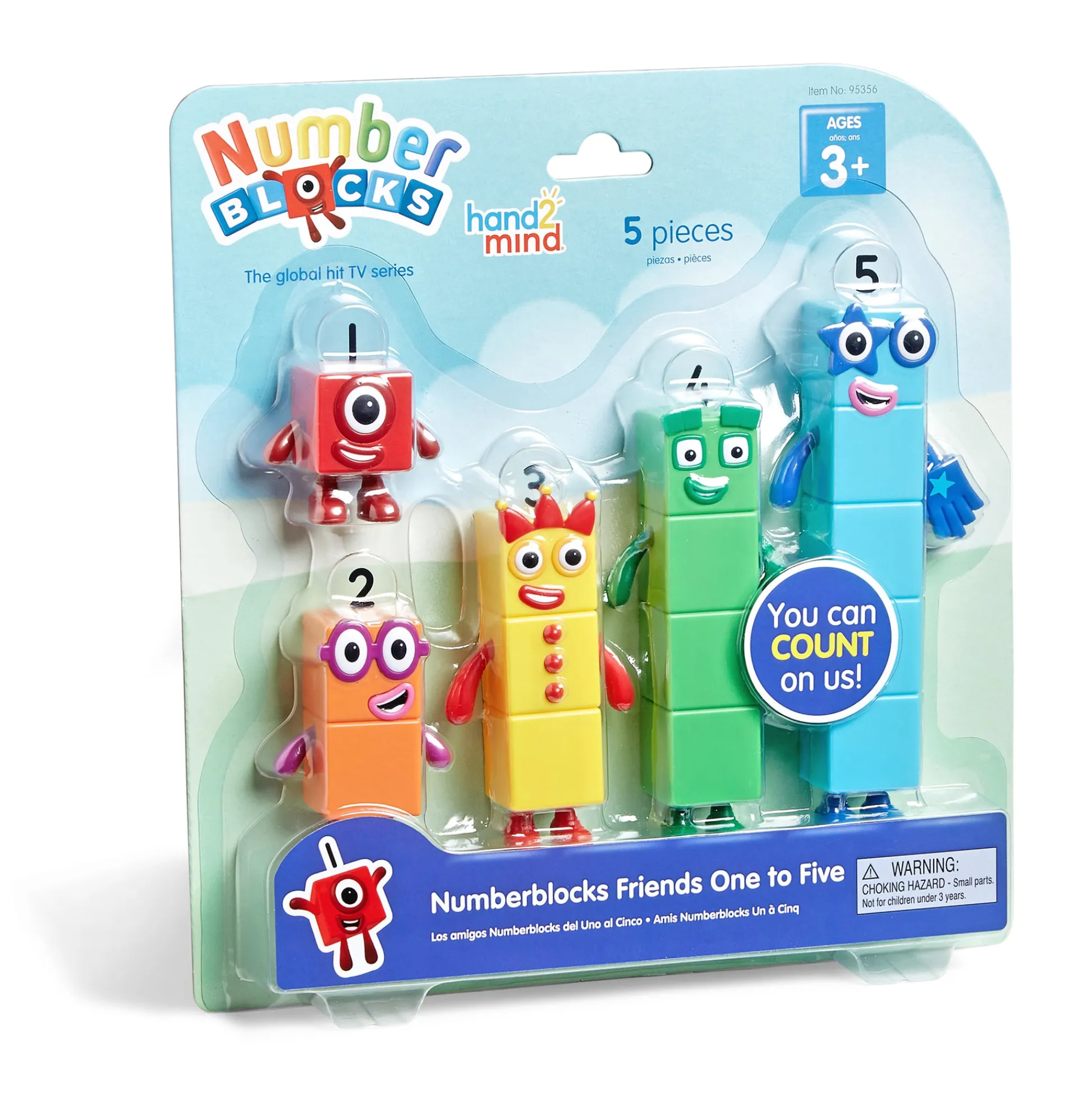 Educators Resource Hand2Mind Numberblocks Friends One to Five - Colorful Math Learning Set* Preschool Education Toys & Activities