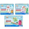 Educators Resource Hand2Mind Numberblocks Math Puzzle 3-Pack - Counting, Addition, Sequencing* Puzzles|Preschool Education Toys & Activities
