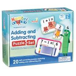 Educators Resource Hand2Mind Numberblocks Math Puzzle Set - Adding & Subtracting* Puzzles|Preschool Education Toys & Activities