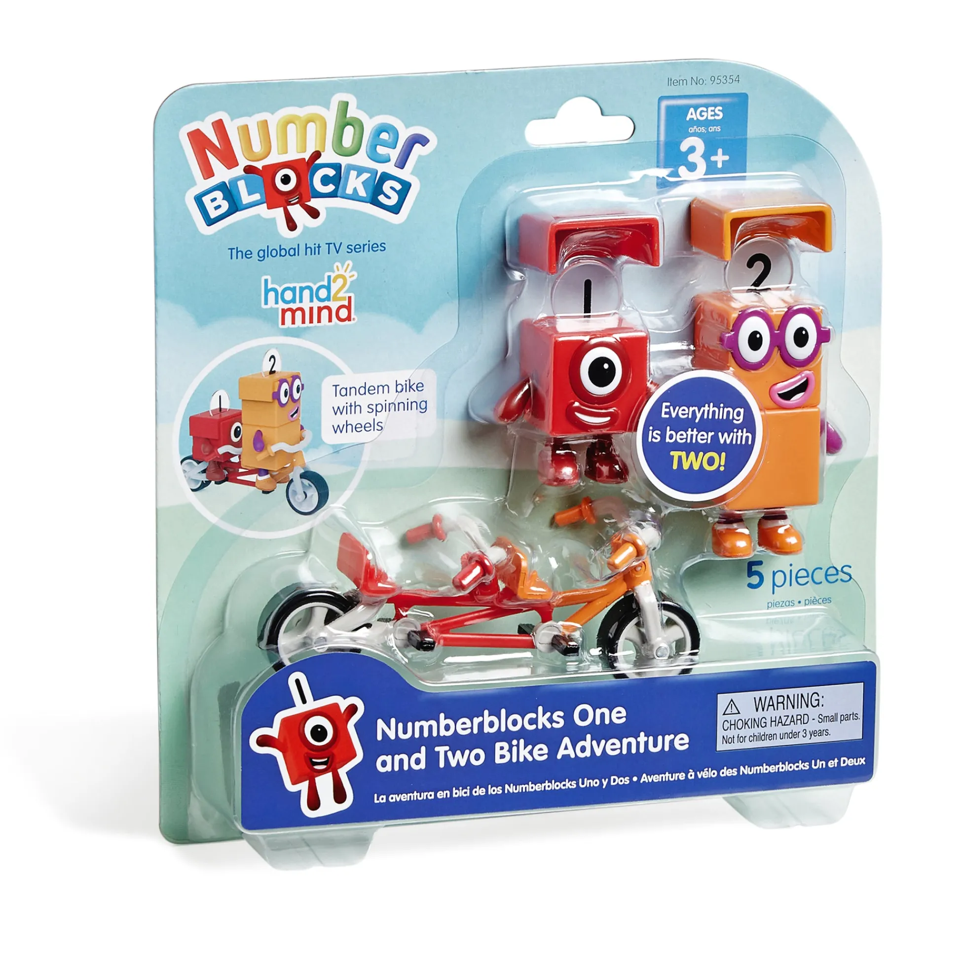 Educators Resource Hand2Mind Numberblocks One and Two Interactive Bike Adventure Toy* Preschool Education Toys & Activities