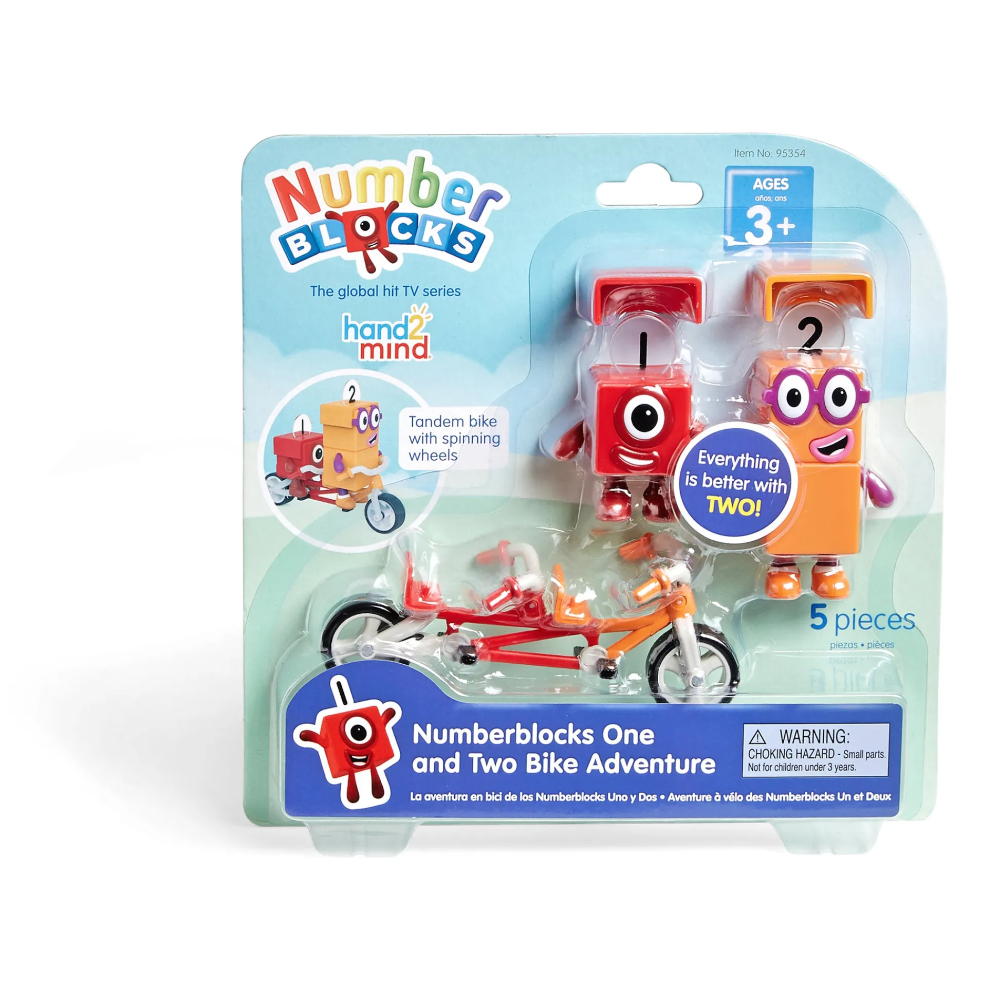 Educators Resource Hand2Mind Numberblocks One and Two Interactive Bike Adventure Toy* Preschool Education Toys & Activities