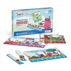 Educators Resource Hand2Mind Numberblocks Sequencing Puzzle Set - Math Learning Fun* Preschool Education Toys & Activities|Puzzles