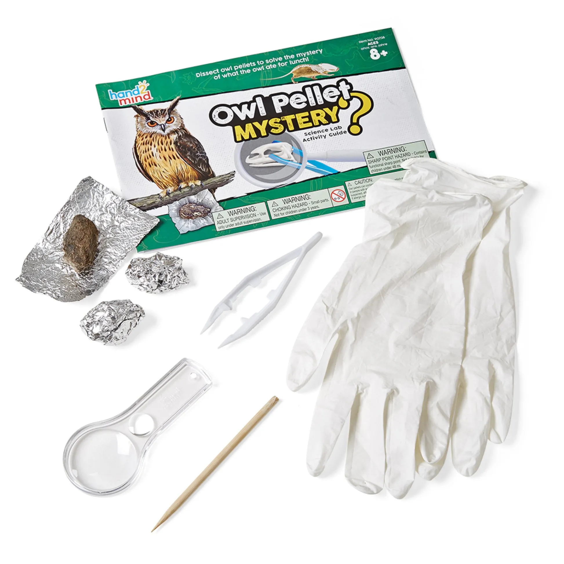 Educators Resource Hand2Mind Owl Pellet Mystery Science Lab Kit* Science & Discovery